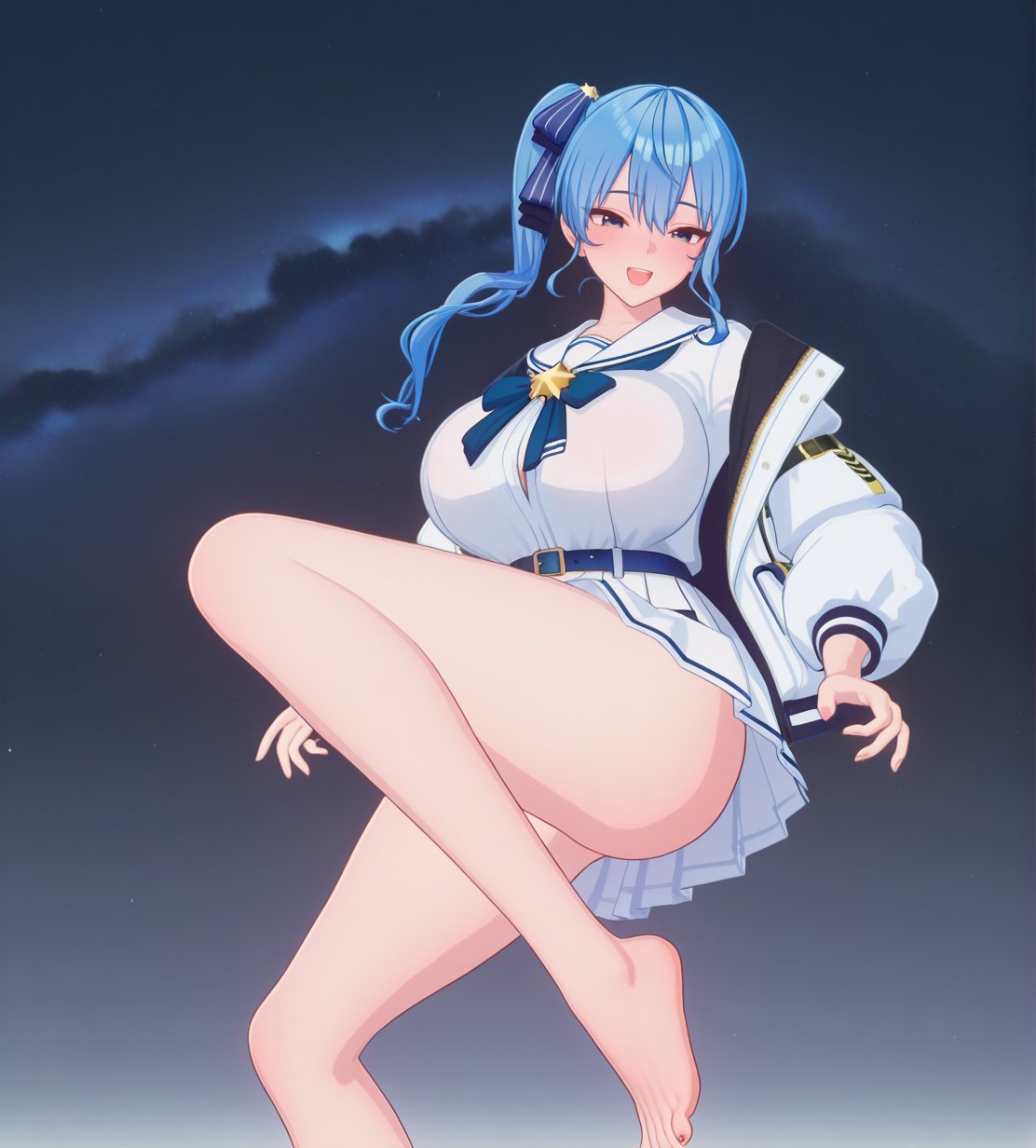 1girl,  girl,  hoshimachi suisei by 独断万古大🐮🐮 on Tensor.Art