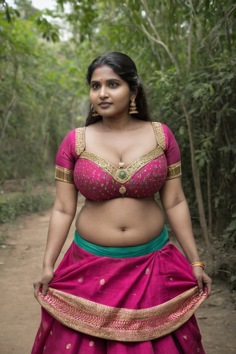 mylocalgirl, 35 years old, 1girl, model, chubby navel, solo,masterpiece, High detailed,ancient photoshoot, photorealistic,busty, Indian,Woman,Indian tradition,photo r3al, ::portrait shot::,r4w photo, Mirrorless, 28mm lens, f/2.5 aperture, ISO 400, natural daylight, cinematic color grading<lora:EMS-335836-EMS:1.000000>, <lora:EMS-24184-EMS:0.800000>, <lora:EMS-85347-EMS:0.800000>