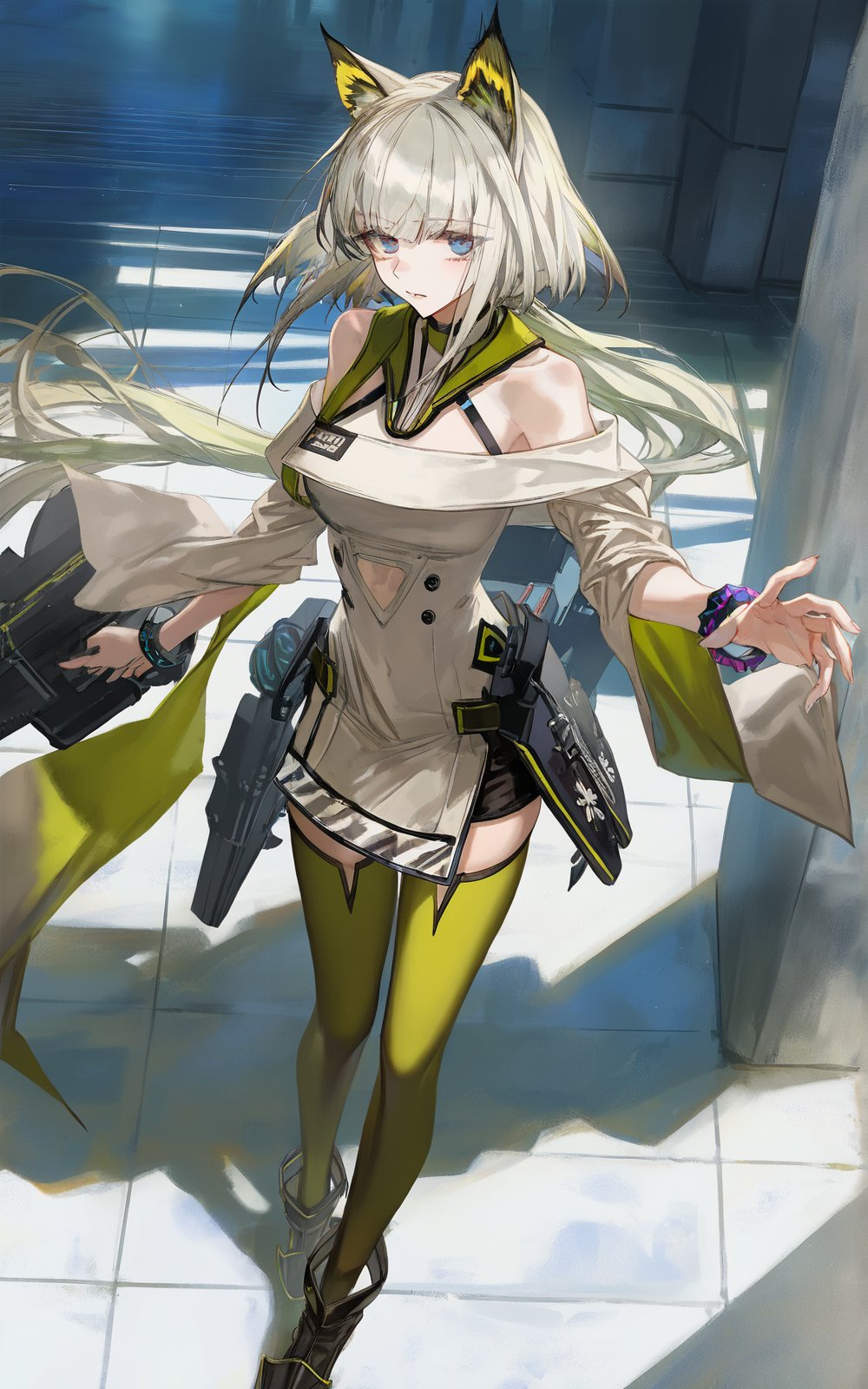 kaltsit,  arknights,  green_dress by Min on Tensor.Art