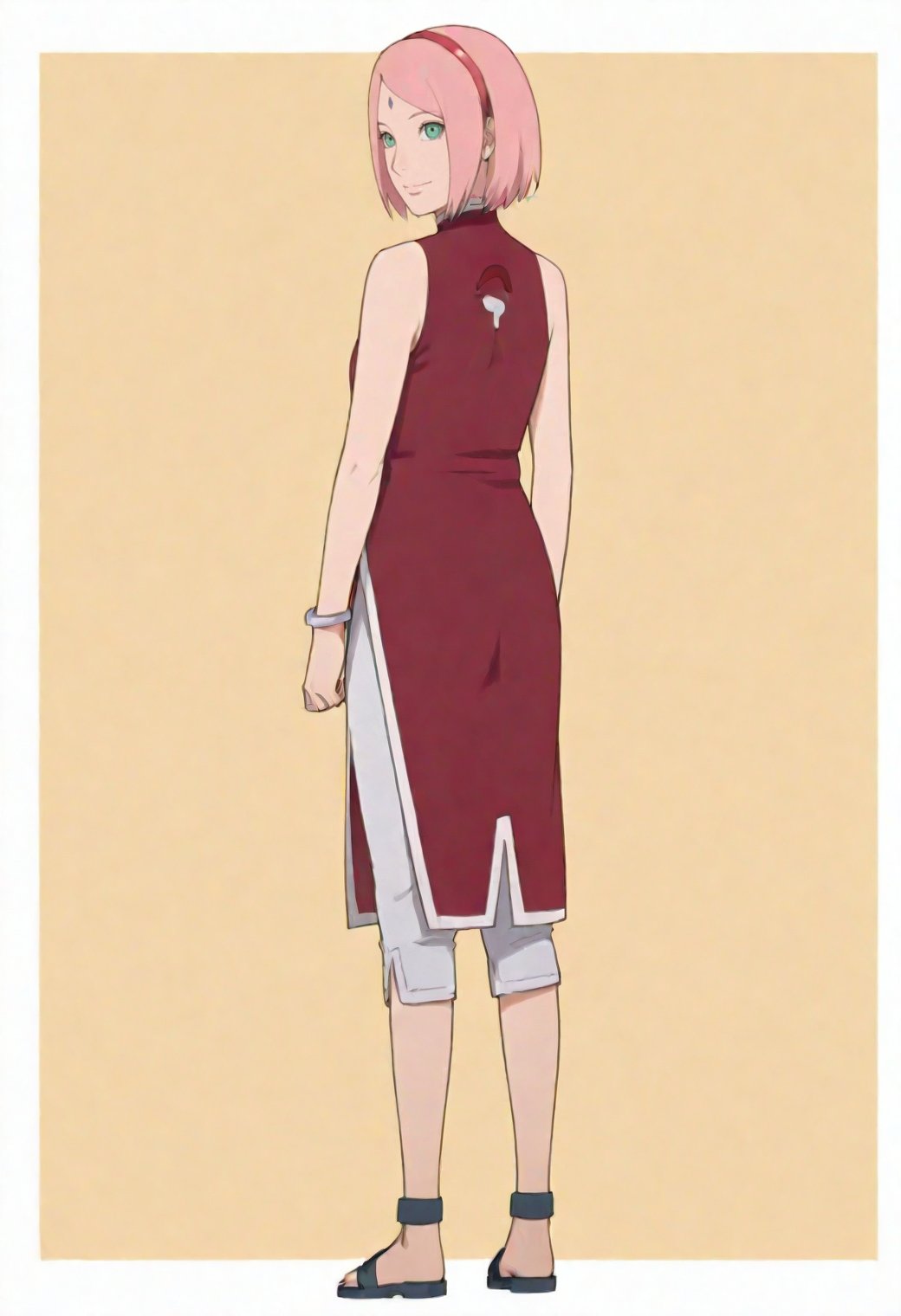 BREAK haruno sakura,  pink hair,  green eyes by user_787576927958550898 on Tensor.Art