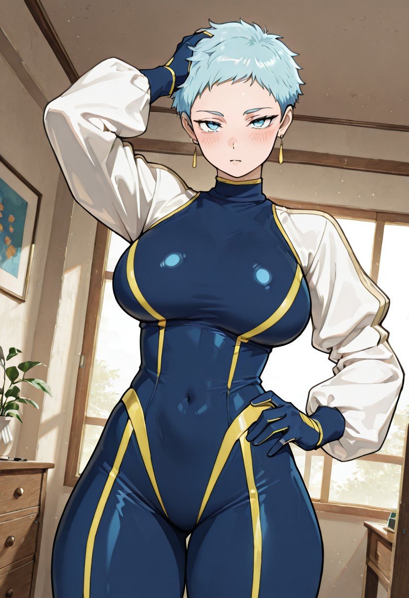 watshru ,  1girl ,  light-blue hair by Hot Anime Girls on Tensor.Art