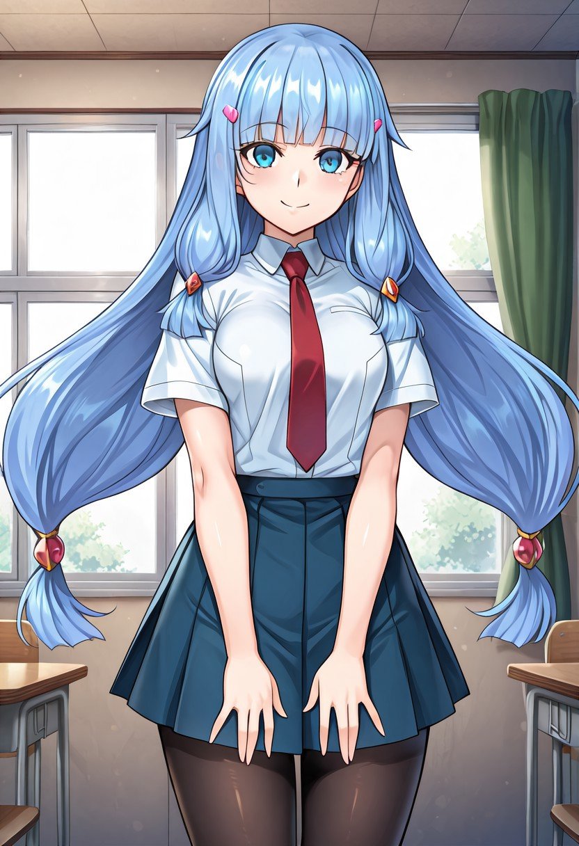 1girl,  solo,  Himuro school by RPG on Tensor.Art