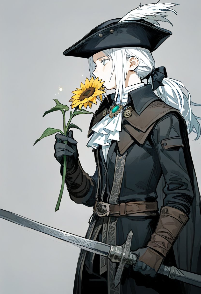 1girl,  lady maria of the astral clocktower,  bloodborne by silvermoong on Tensor.Art