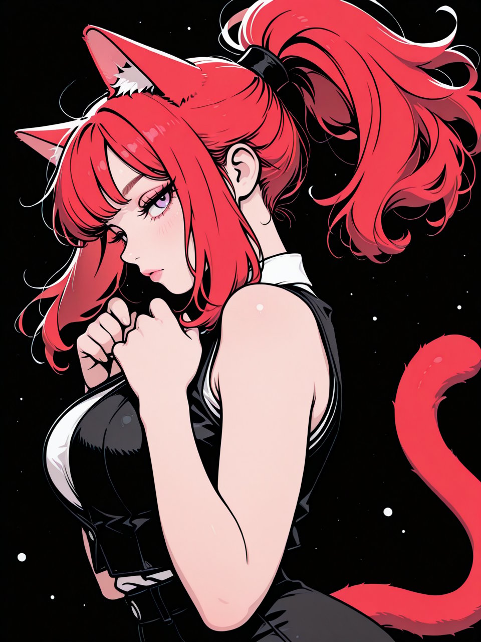 1girl,  amazing quality,  colored lineart by inknoir on Tensor.Art