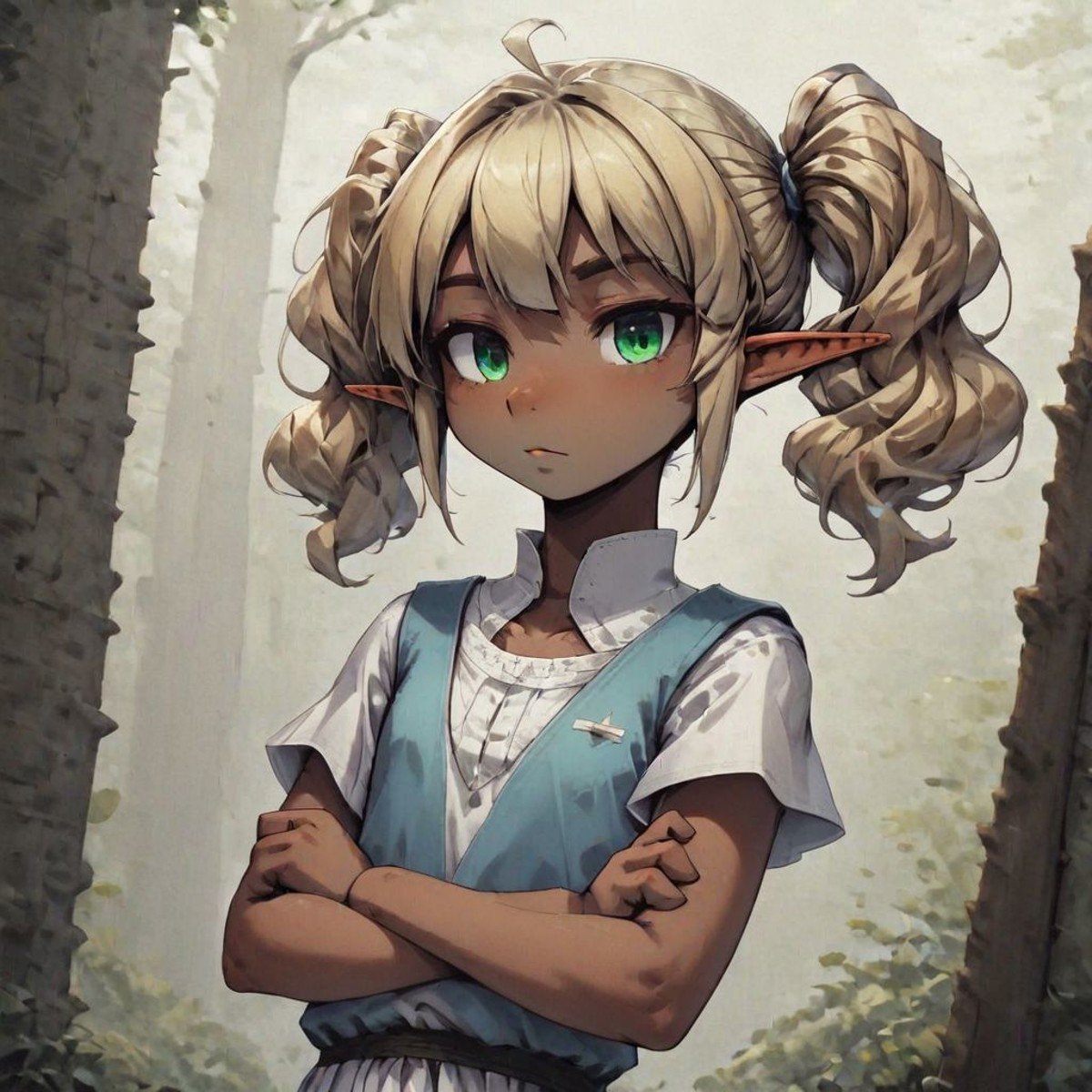 Lapanya,  1 person,  3/4 angle by KitsuneGirl on Tensor.Art