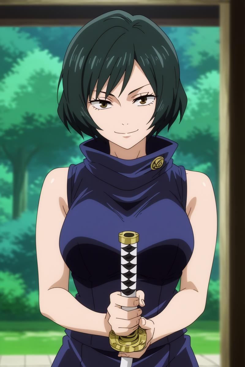mai zenin,  anime screencap,  1girl by Ttan on Tensor.Art