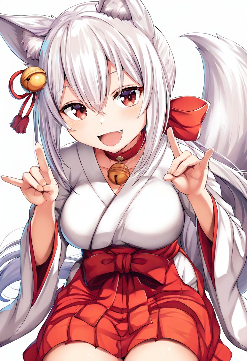 1girl,  original,  animal ears by silvermoong on Tensor.Art