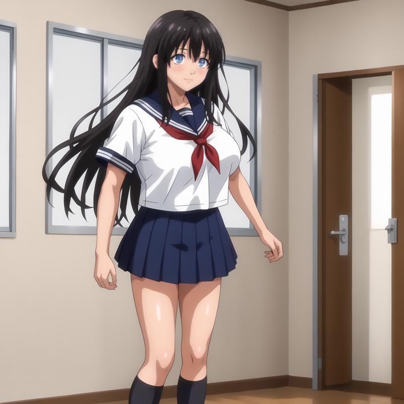 solo,  KaoriKitamura,  1girl by Ttan on Tensor.Art