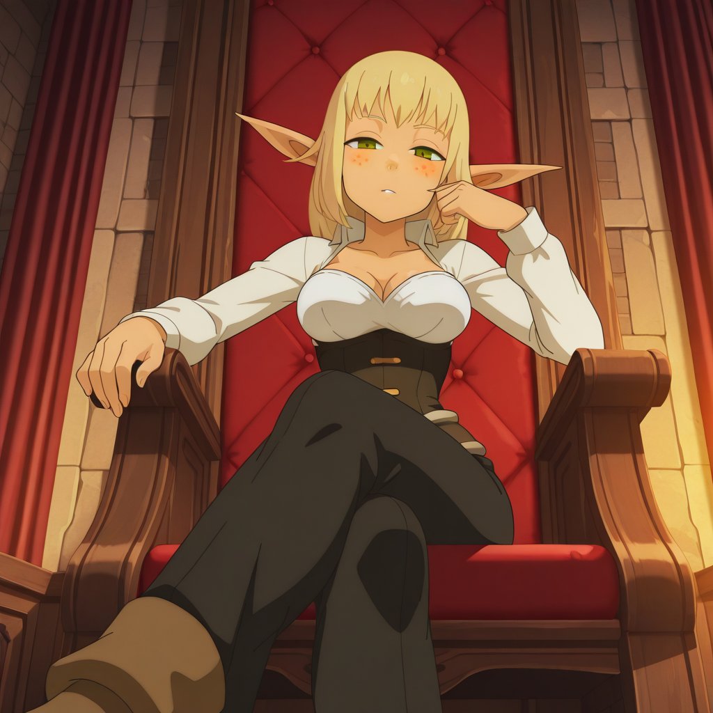 anime screencap,  anime coloring,  1girl by Gerodok on Tensor.Art