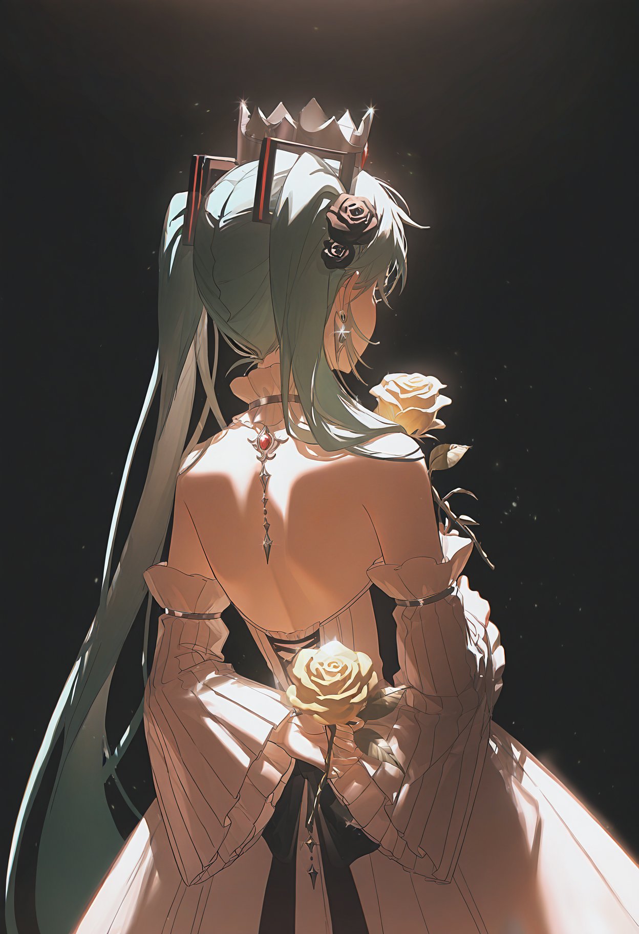 konyakarasuehuafeng,  BREAK 1girl,  solo by Min on Tensor.Art