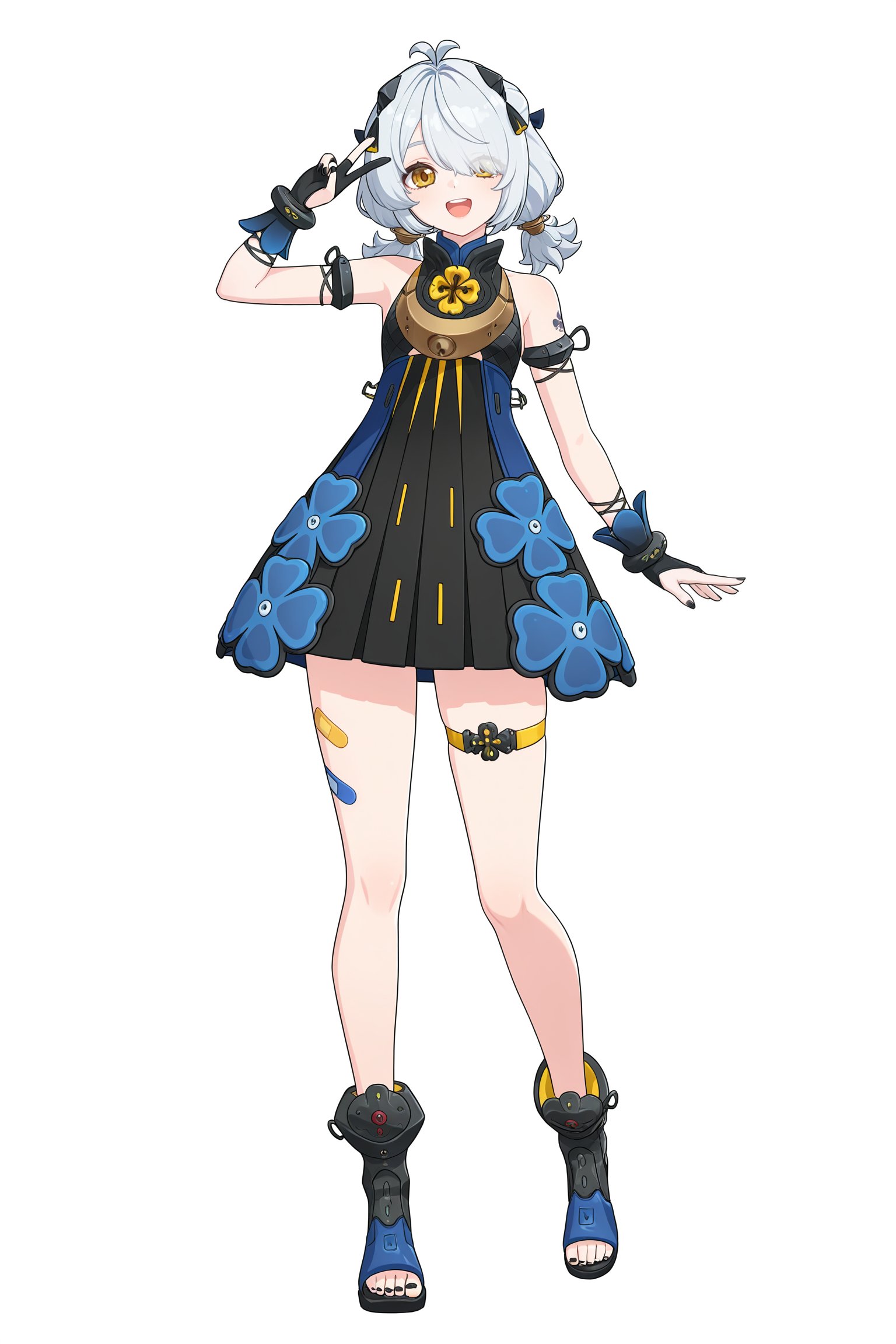 Dracaene Sunbringer,  solo,  dress by EroBytes on Tensor.Art