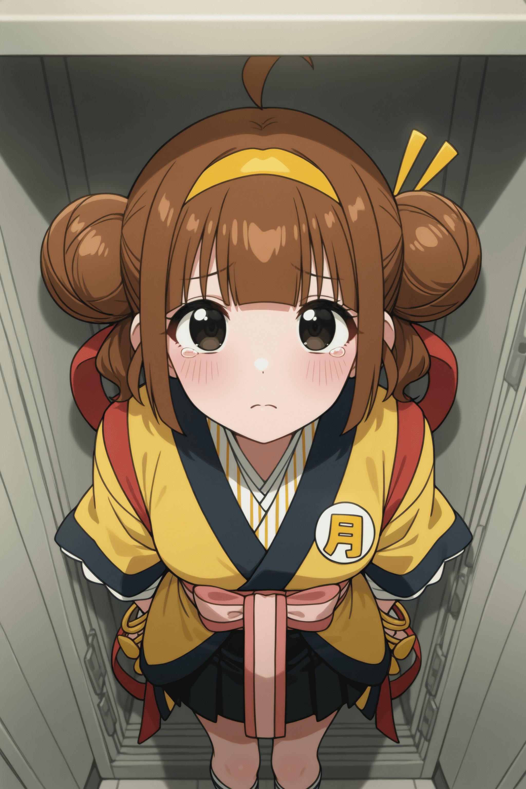 1girl,  imadake tsukimi tabemi,  brown hair by Ttan on Tensor.Art