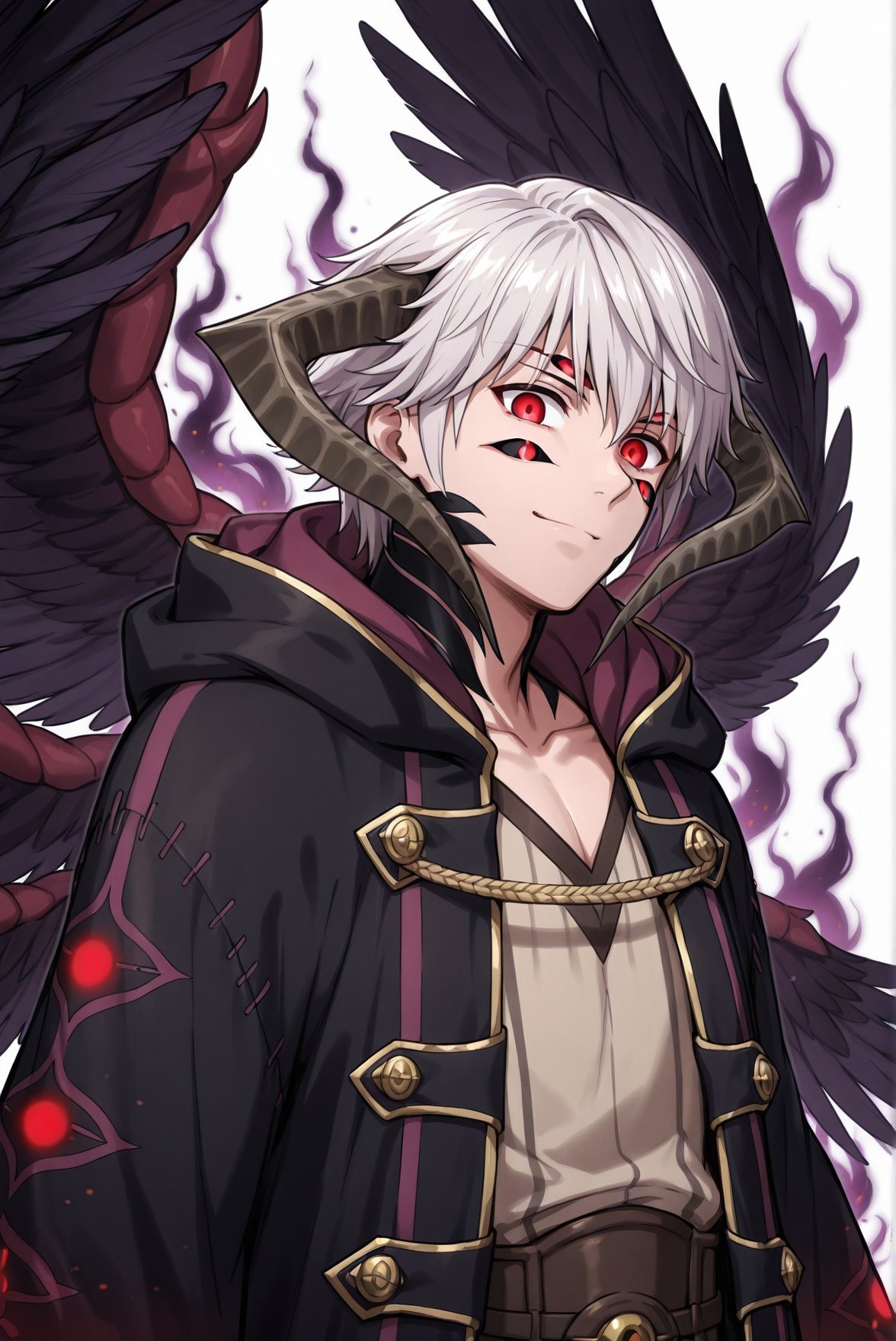 black wings,  multiple wings,  seraph by Min on Tensor.Art