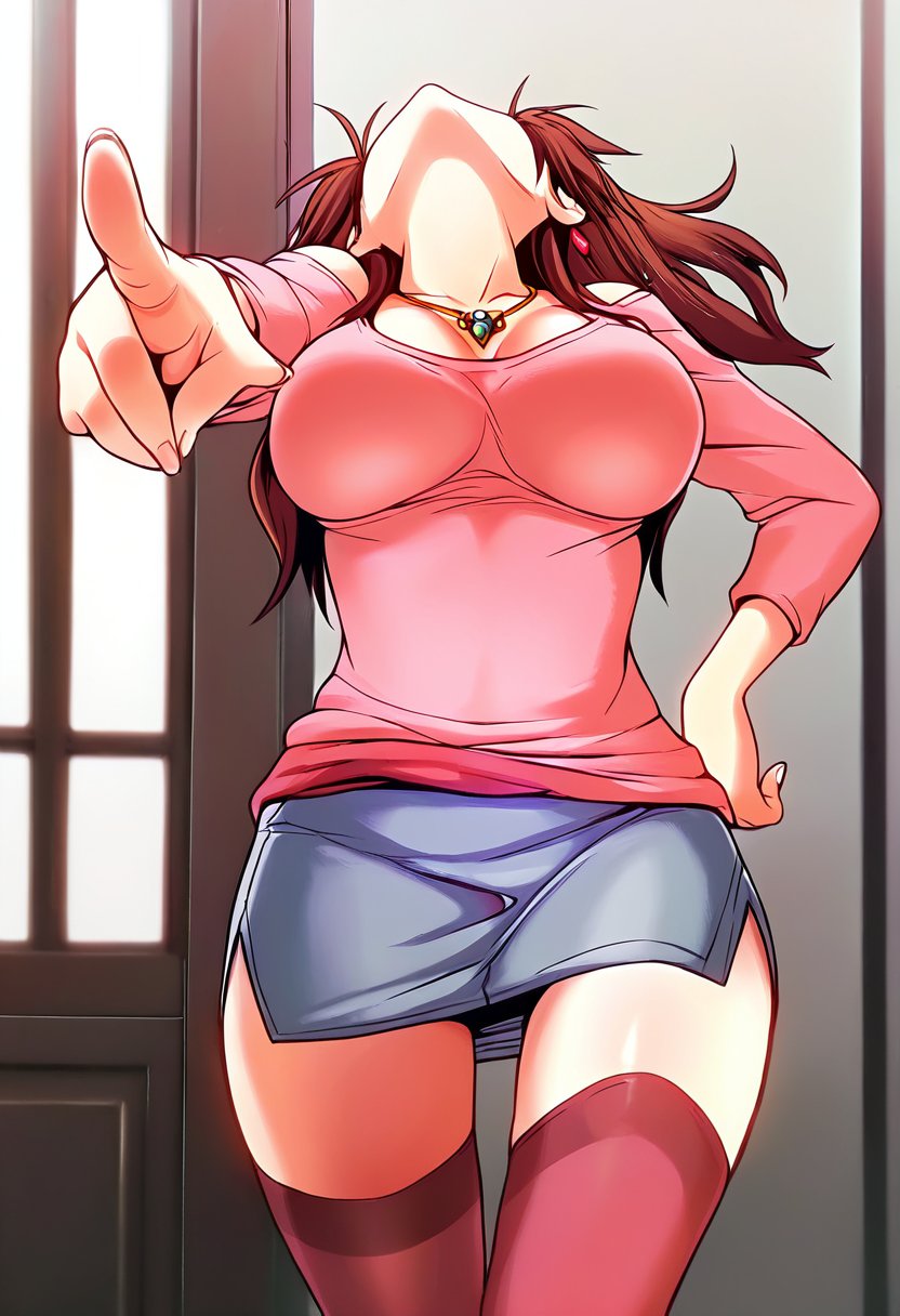 satsuki raimu,  1girl,  brown hair by Hot Anime Girls on Tensor.Art