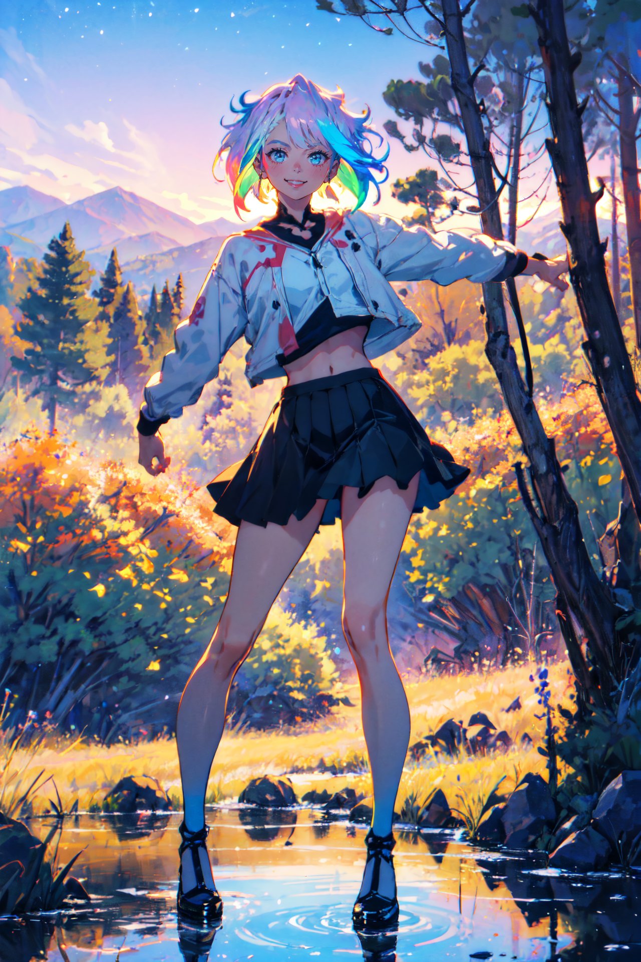 1girl,  looking at viewer,  solo by 晨雨秋林 on Tensor.Art