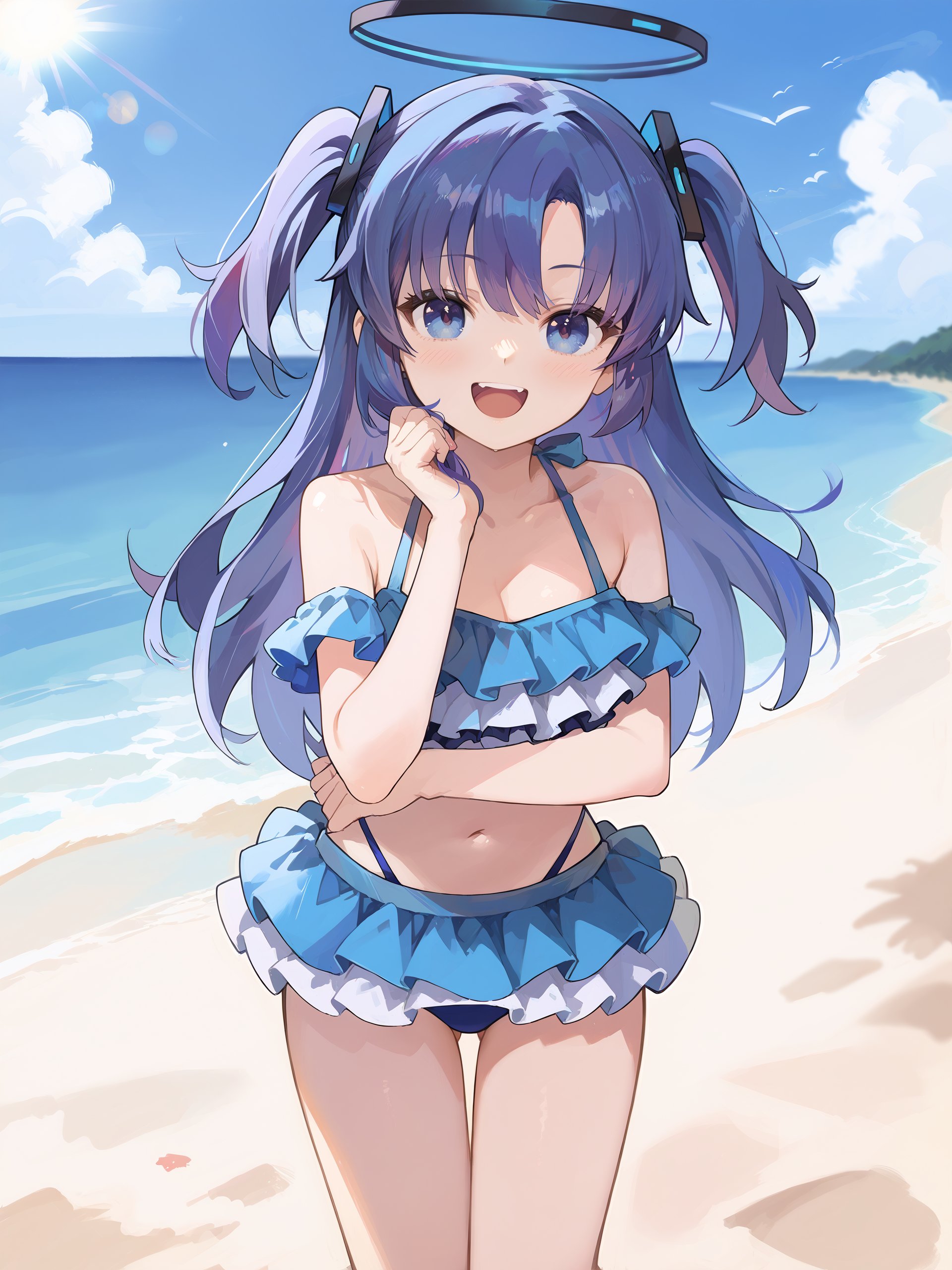 1girl,  yuuka \(blue archive\),  halo by okingjo on Tensor.Art