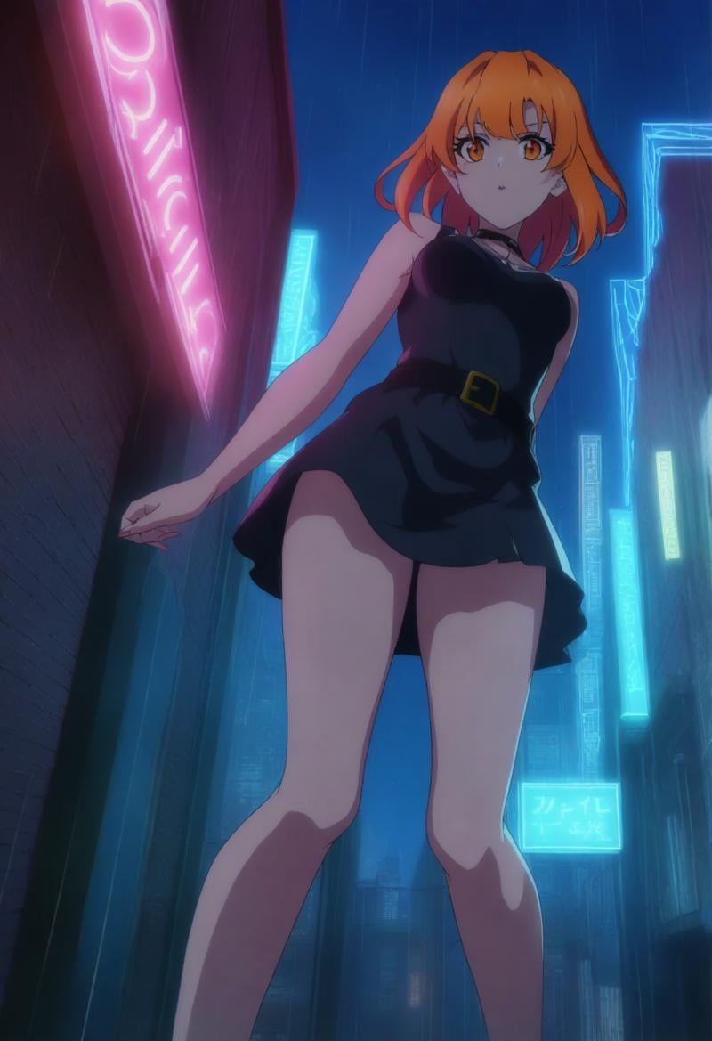 sysdeep_colette,  short hair,  orange hair by Ttan on Tensor.Art