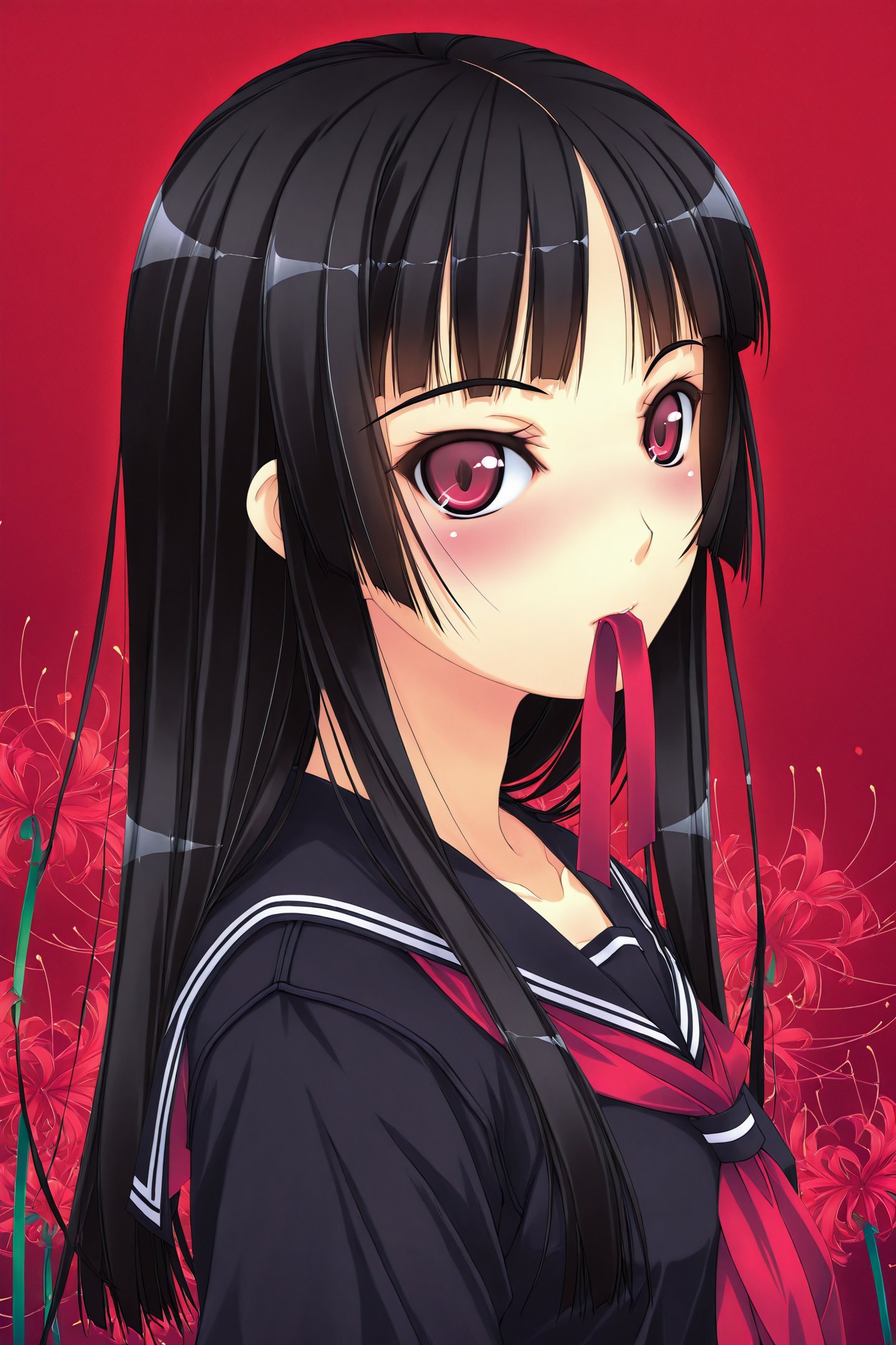 Murakami Suigun Style Type-I,  enma ai,  1girl by flyx3 on Tensor.Art