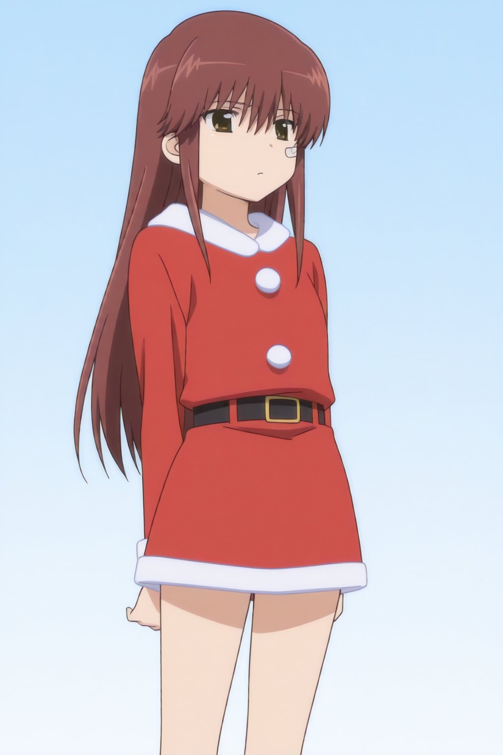 Riko Suminoe,  bandaid,  long hair by reprinter on Tensor.Art