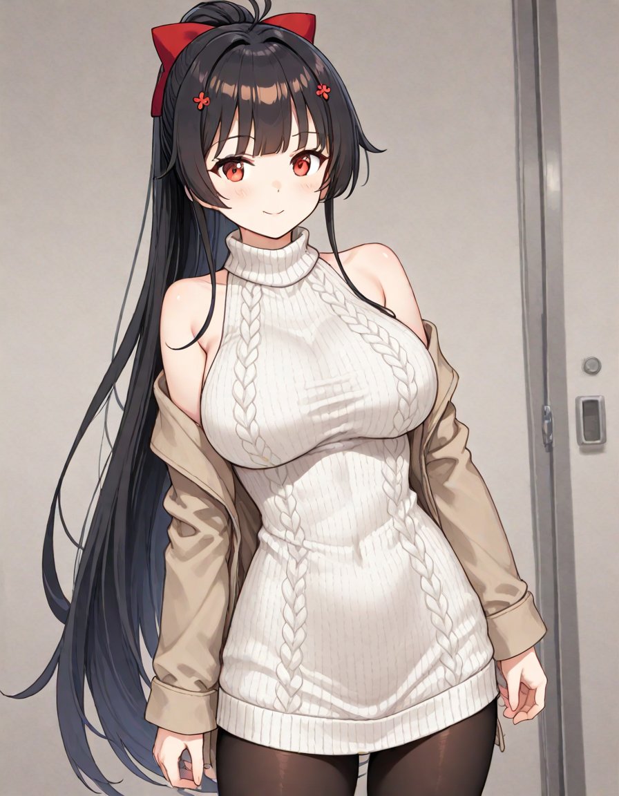 agano \(azur lane\),  sweater dress,  pantyhose by miaomiao on Tensor.Art