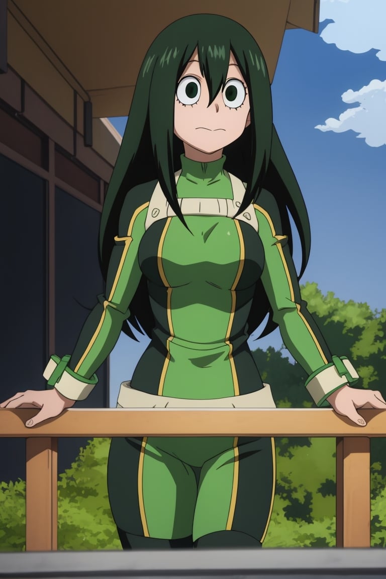 <lora:MHA_asui tsuyu:0.7> asui tsuyu, 8k, absurdres, anime, masterpiece, 