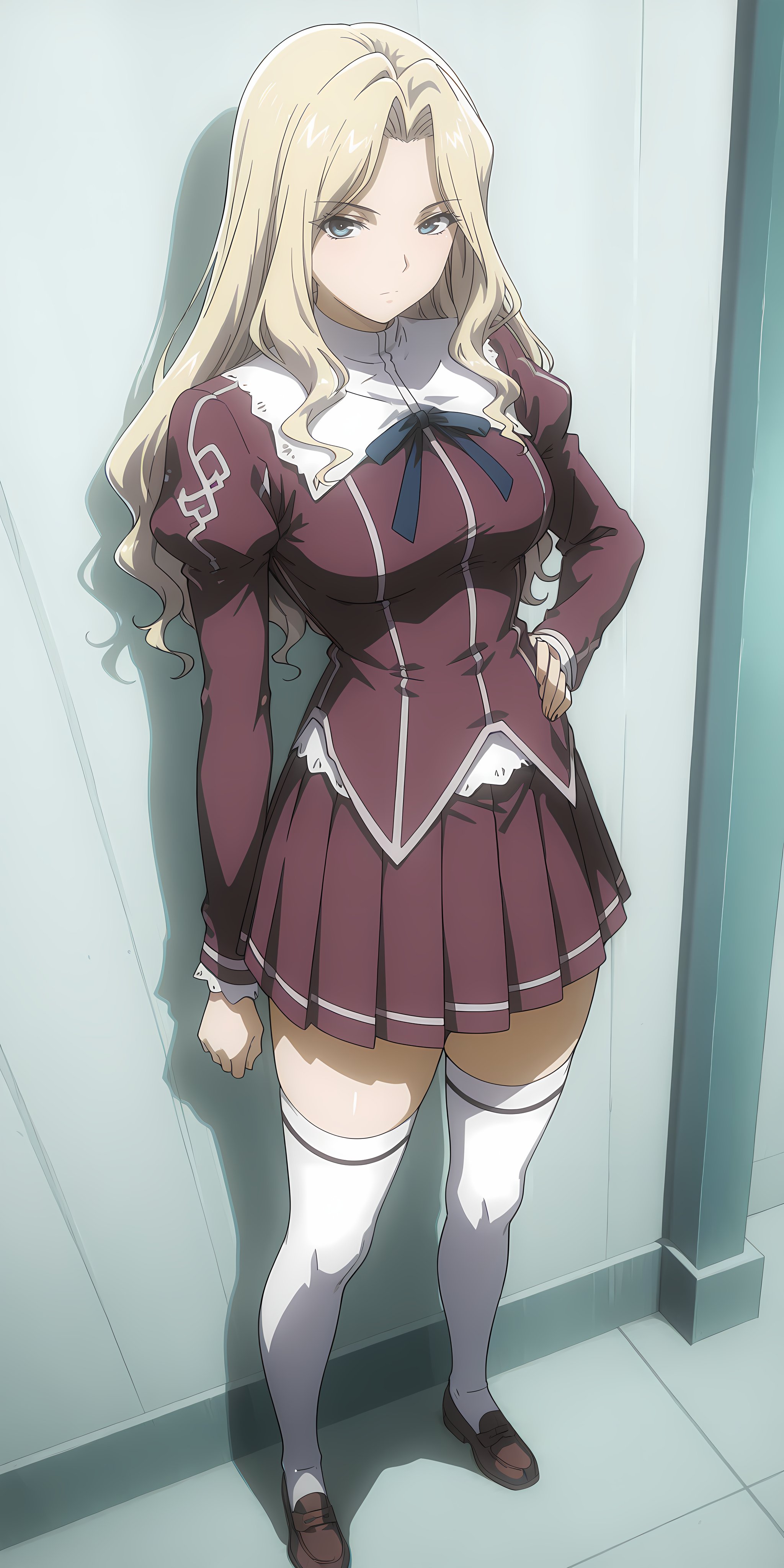 elizabeth_mably-freezing,  schooluniform,  1girl by MDFD-1991 on Tensor.Art