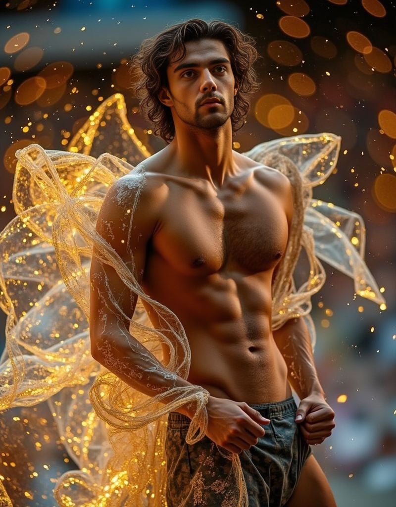 Thomas Ceccon ,  shirtless ,  3d rendering for a realistic by HottiesnHotties on Tensor.Art