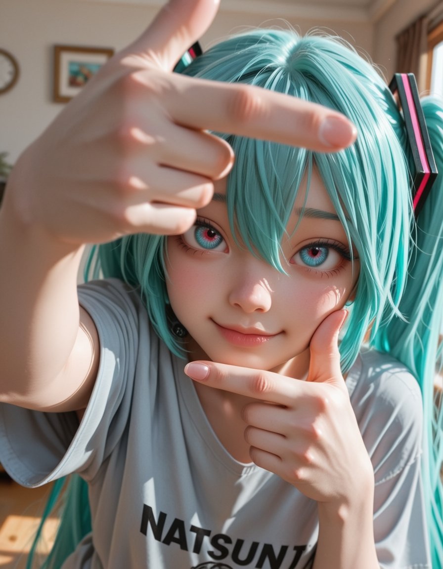 1girl,  solo,  hatsune miku by Electric Dreams on Tensor.Art