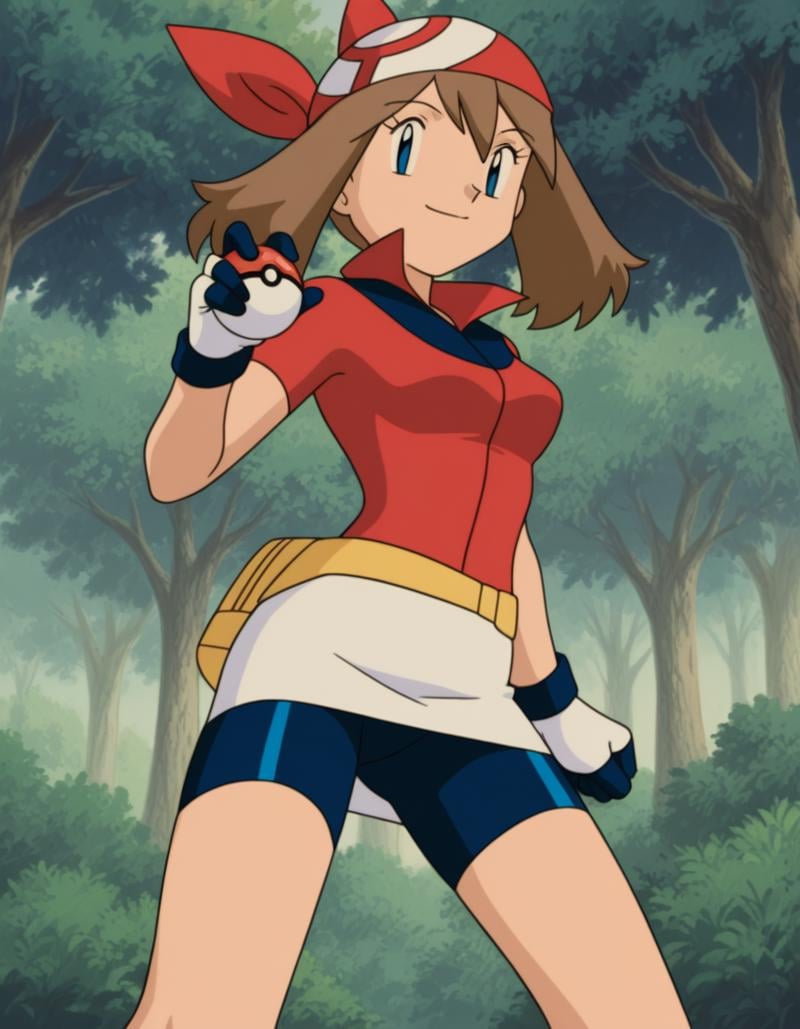 official style,  may (pokemon),  pokemon (anime) by user_687445576543022463 on Tensor.Art