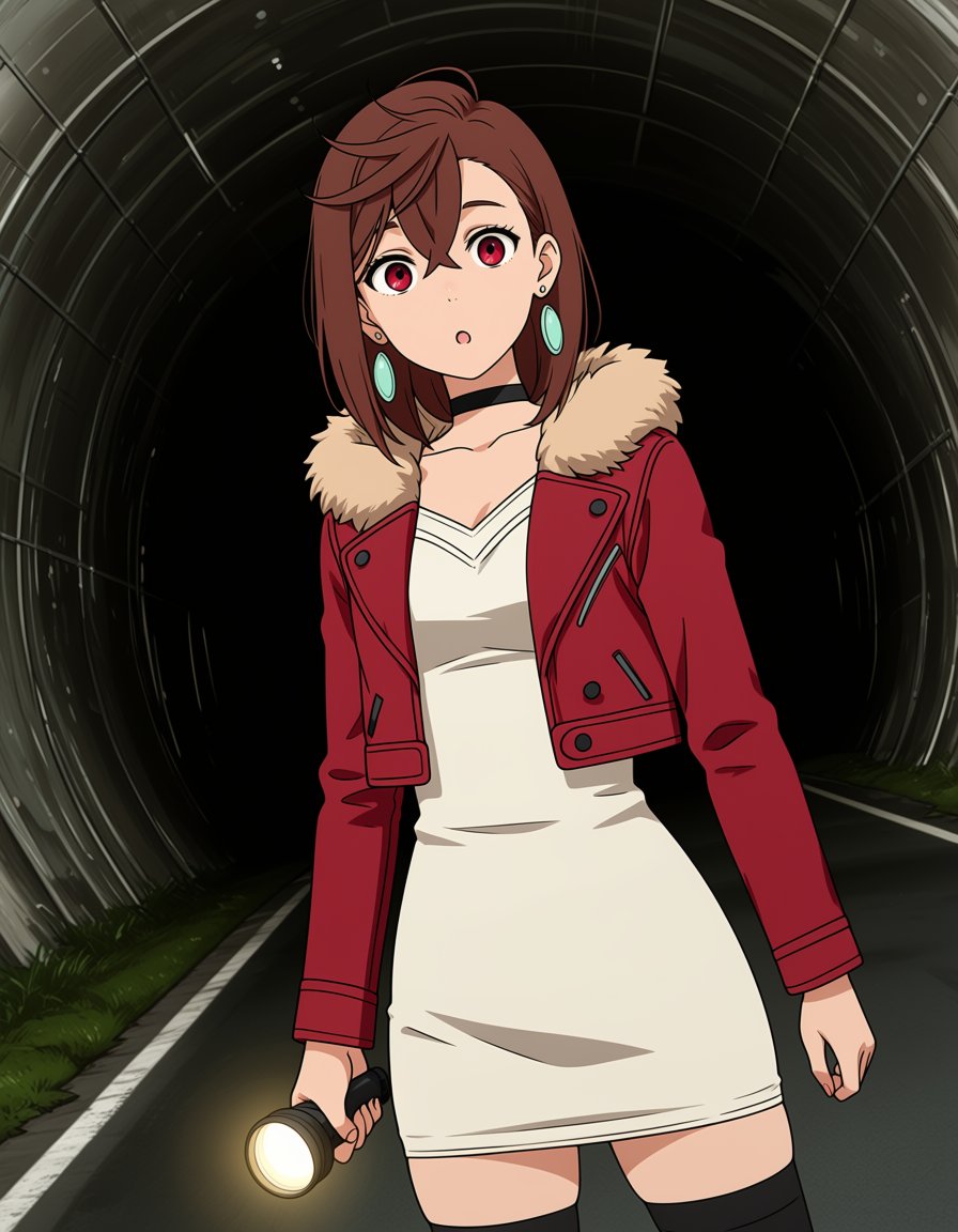 4y4se_M0m0,  red eyes,  brown hair by Ttan on Tensor.Art