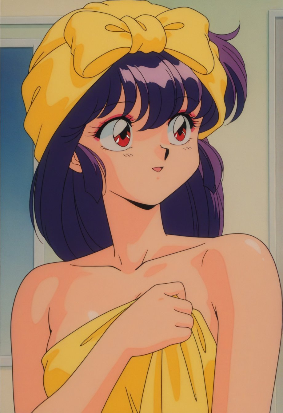 shampoobt,  purple hair,  red eyes by cs12345 on Tensor.Art