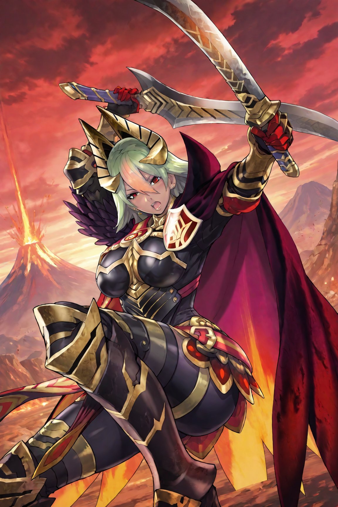 1girl,  Laegjarn_FEH,  multicolored hair by Dowizar on Tensor.Art