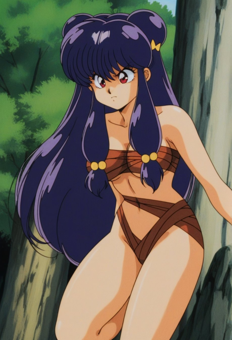 shampoo122,  naked bandage,  anime screencap by cs12345 on Tensor.Art