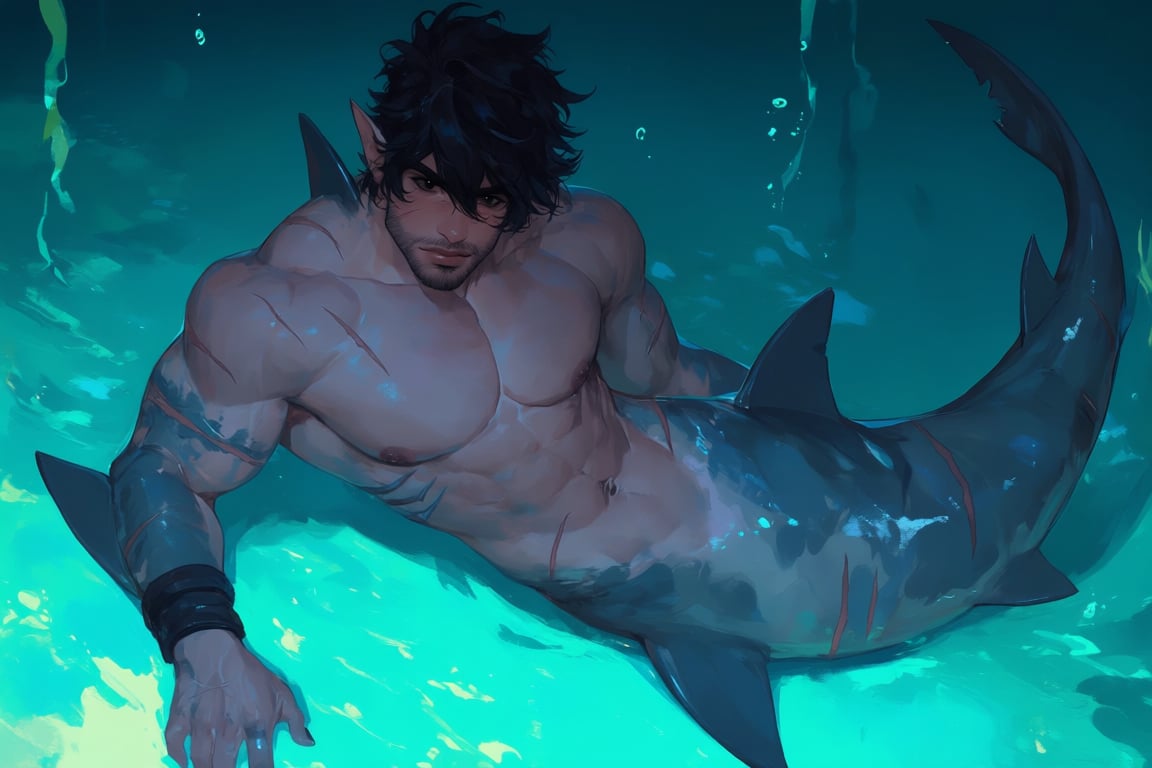 Full body,  solo,  mature male focus by PinkCotton 🎐 on Tensor.Art