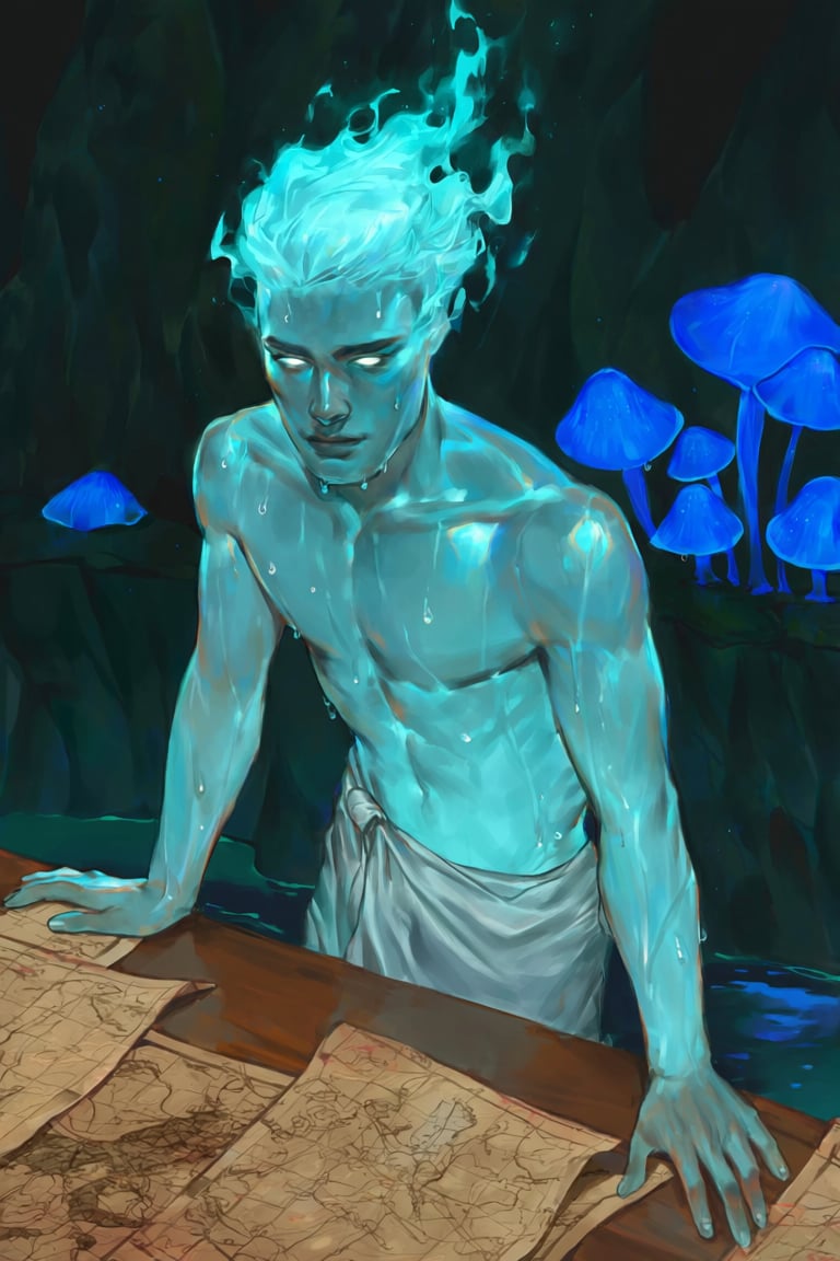 v6x,  1boy,  ghost knight by MissFidonyo on Tensor.Art