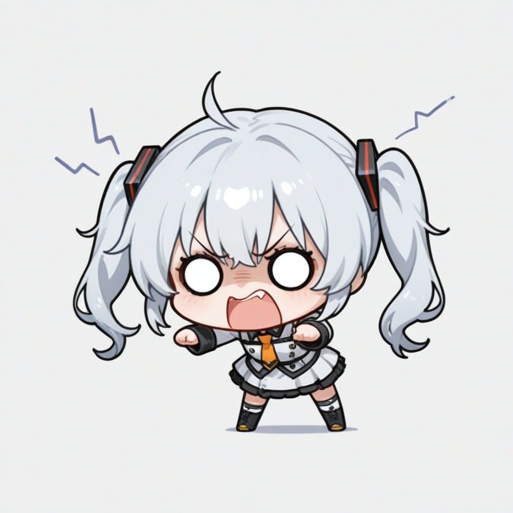 1girl,  angry expression,  open mouth by Joyaiart on Tensor.Art
