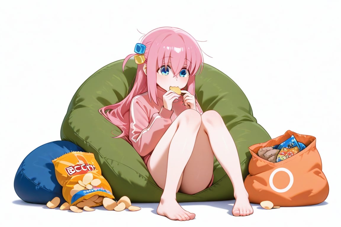 beanbag_kneesup_pose,  solo,  full body by Joyaiart on Tensor.Art