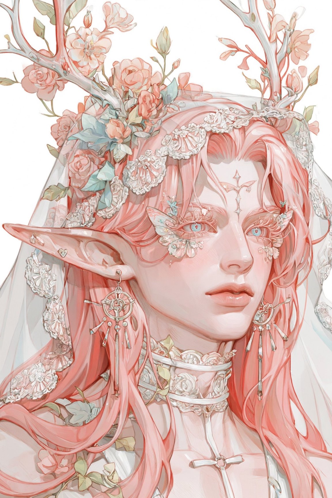 detailed hair,  detailed face,  detailed eyes by PinkCotton 🎐 on Tensor.Art