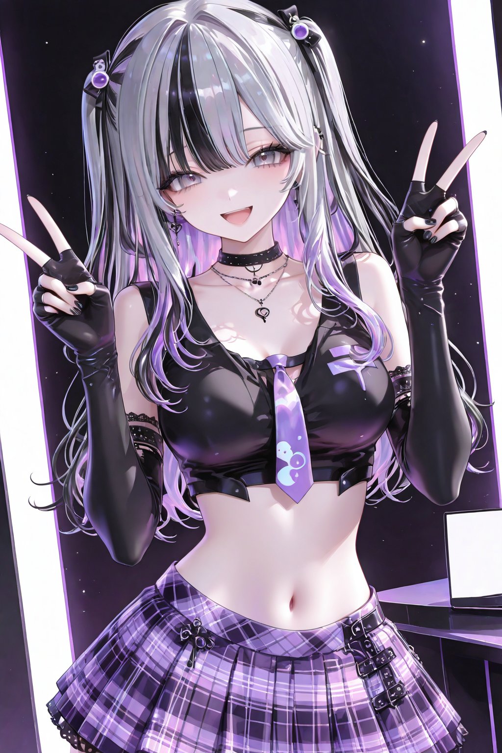 1girl,  solo,  Dark gray eyes by kagenari  on Tensor.Art