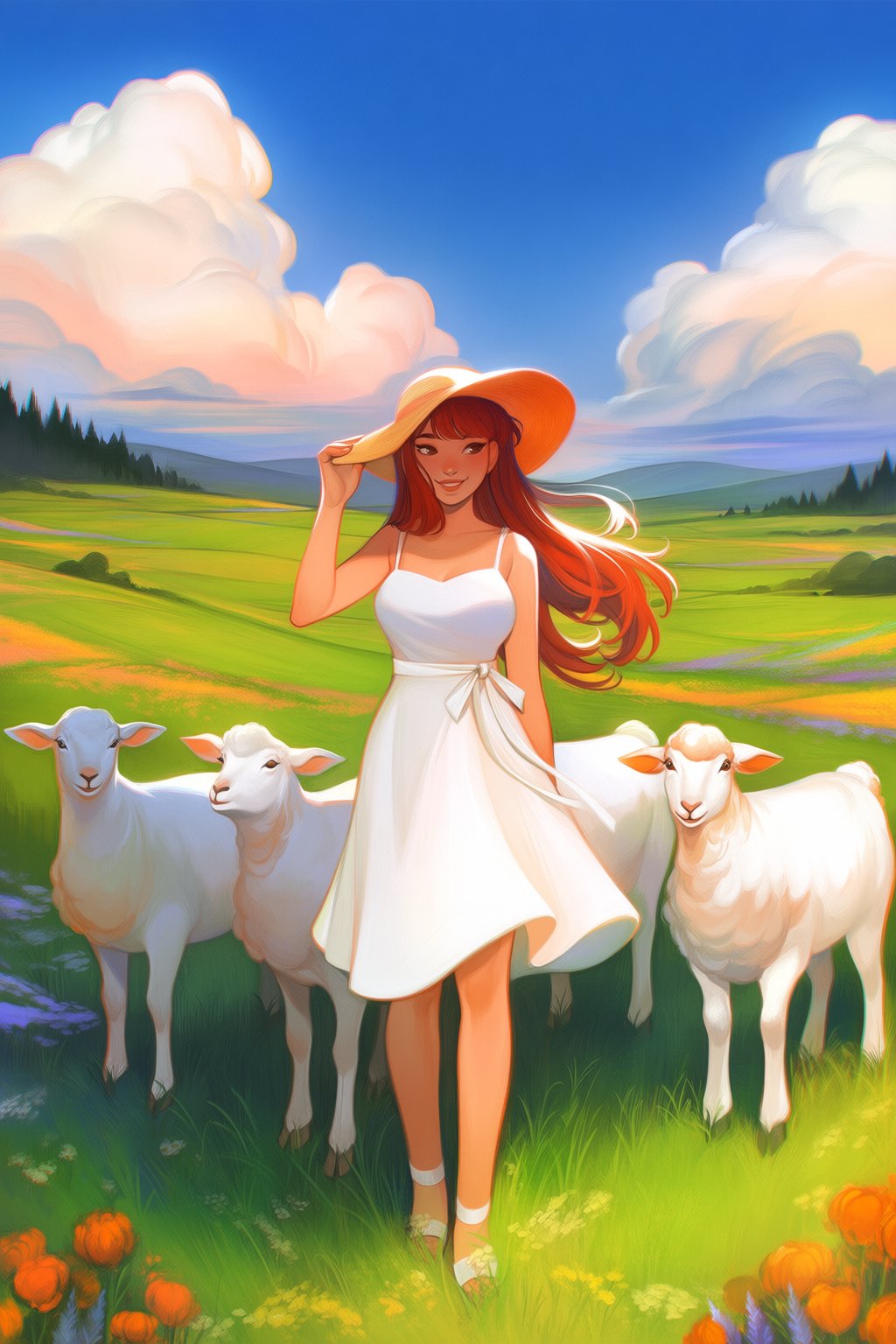 @loish,  surrealistic,  1girl by Azriaelis on Tensor.Art