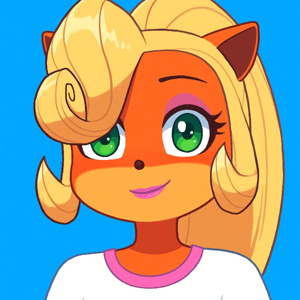 1girl,  coco bandicoot,  crash bandicoot \(series\) by FinisherStrike on Tensor.Art