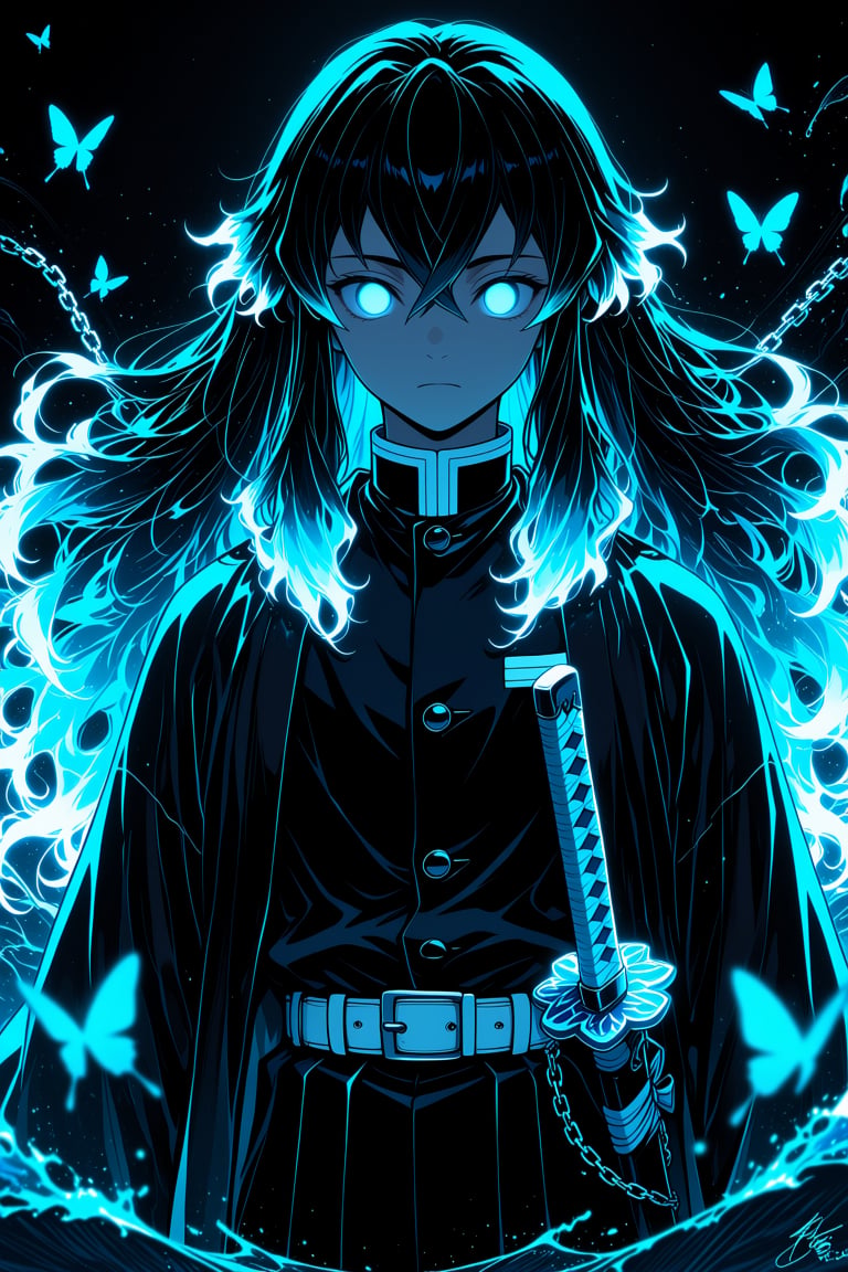 Neon,  Neon glow,  solo by ArtAIAlchemy on Tensor.Art