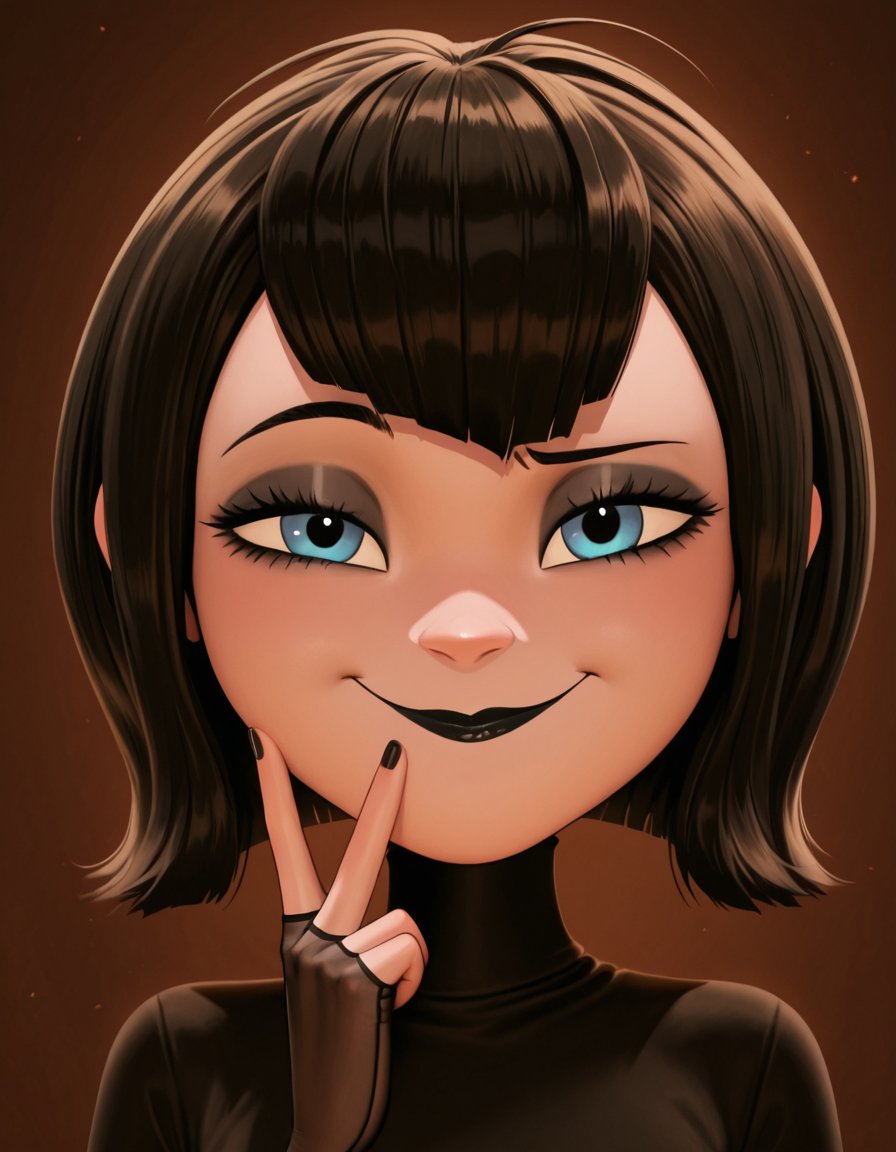 looking at viewer,  smug,  mavisht1 by elderagent on Tensor.Art