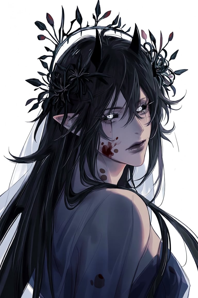 bishounen_fever,  adult,  flower background by PinkCotton 🎐 on Tensor.Art