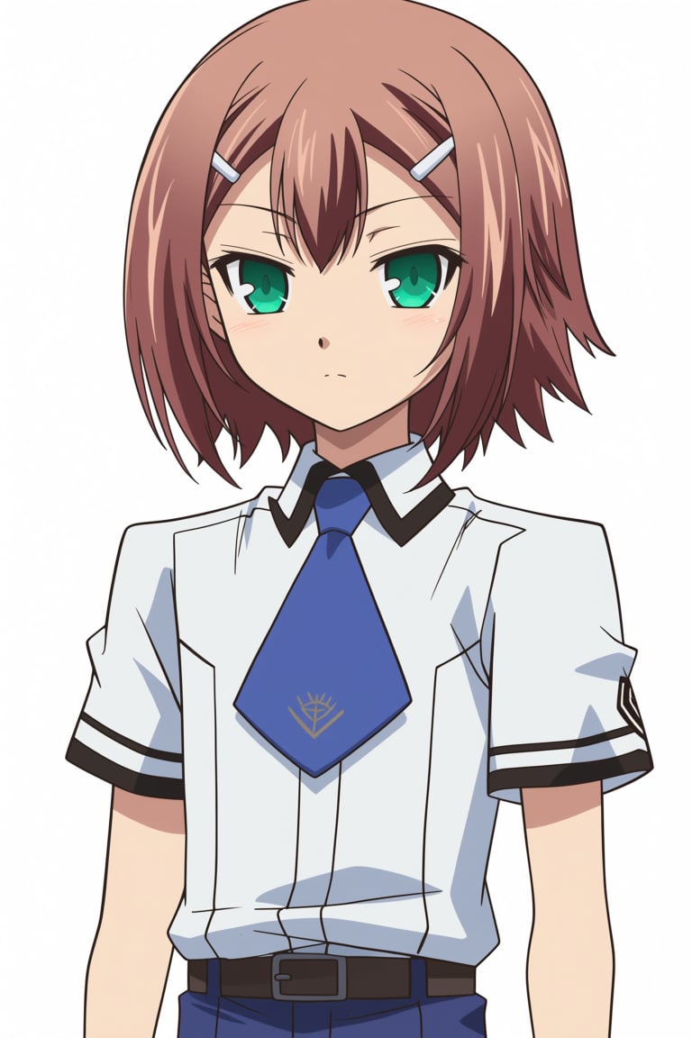 an androgynous male with shoulder-length brown hair,  short,  pointed by ArtAIAlchemy on Tensor.Art