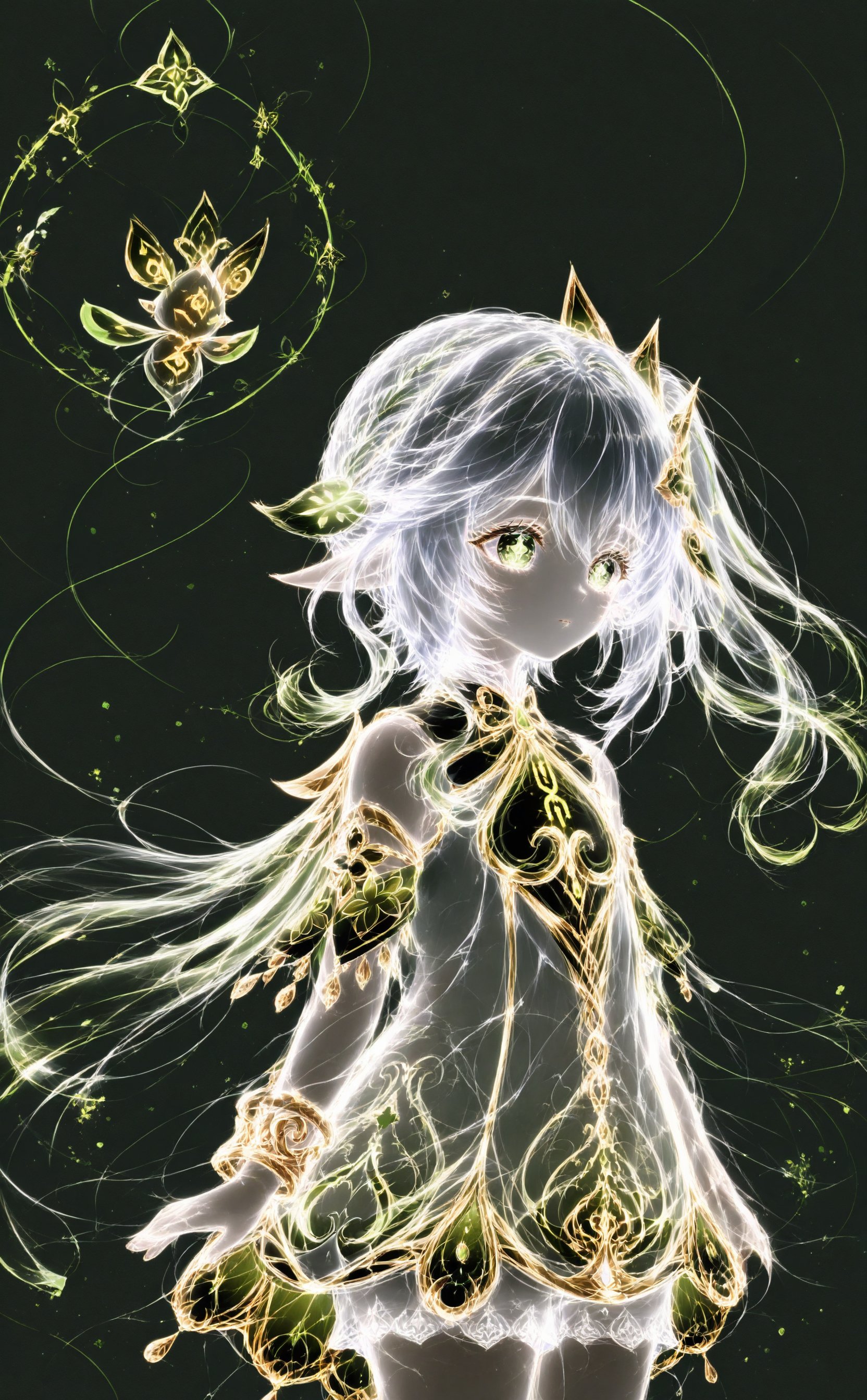 nahida /(genshin impact/),  nahida_(genshin_impact),  1girl by 纳西妲的笨蛋妹妹钟柒树 on Tensor.Art