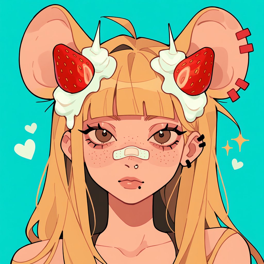 1girl,  solo,  long hair by PinkCotton 🎐 on Tensor.Art