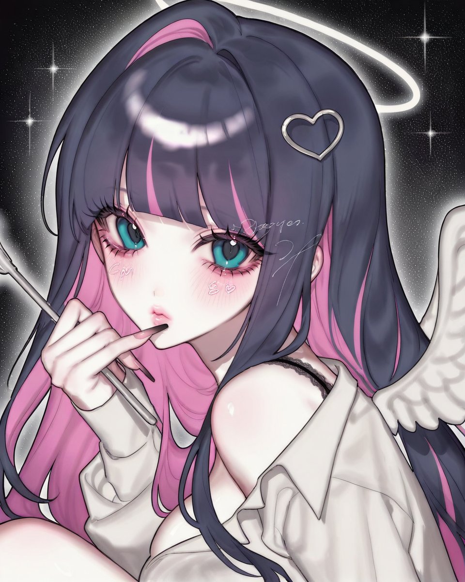 1girl,  solo,  long hair by KAIVAL on Tensor.Art