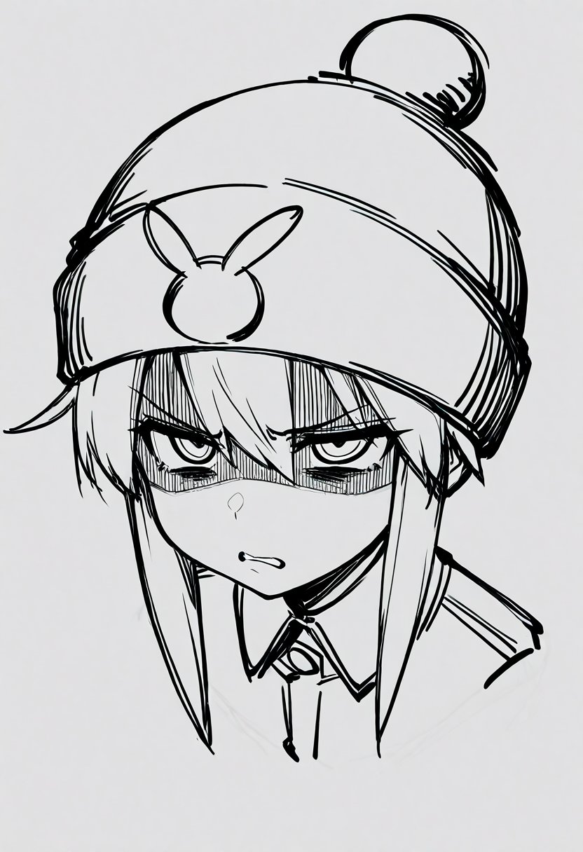 sketch,  monochrome,  greyscale by NanashiAnon on Tensor.Art