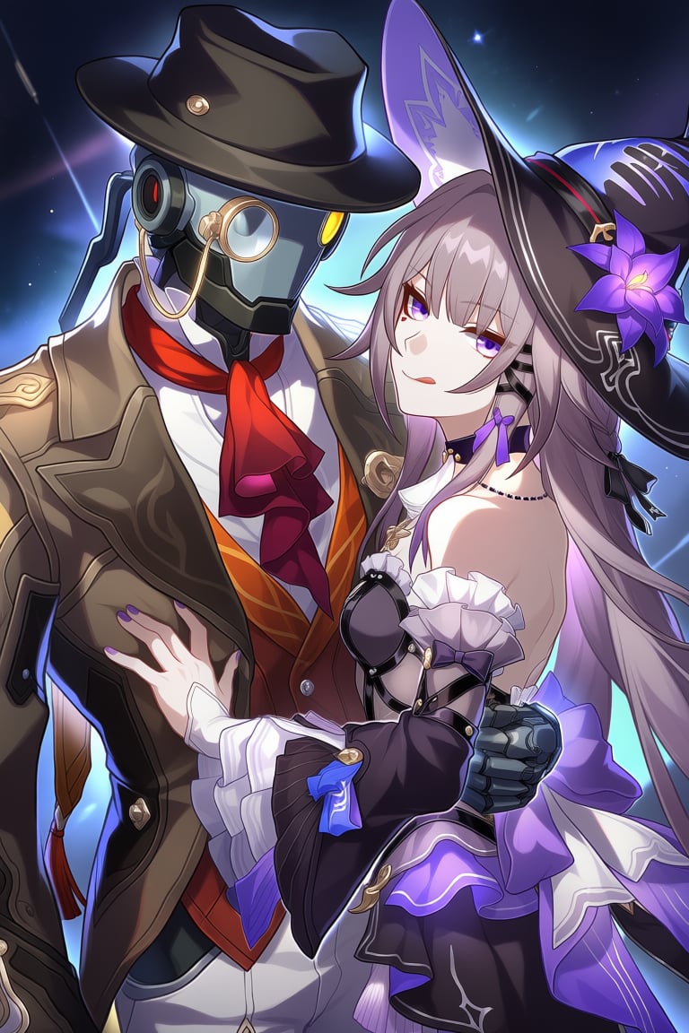 herta \(honkai: star rail\),  the herta \(honkai: star rail\),  screwllum \(honkai: star rail\) by AIIKO on Tensor.Art
